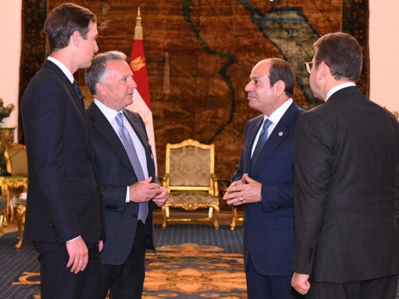 US diplomats are meeting with Egypt, Qatar, and Turkey to talk about Gaza while Israel continues to strike