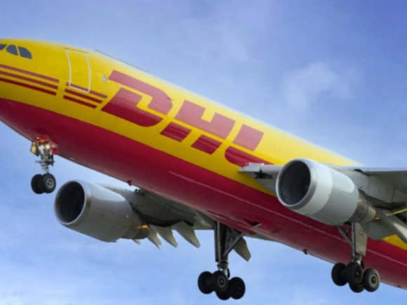 DHL cargo jet makes an emergency landing following a mid-air strike near Leipzig