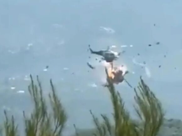 Two individuals lost their lives when firefighting helicopters collided while combating wildfires in Greece