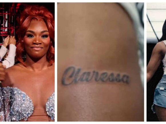 Papoose shares a video of himself getting a tattoo of Claressa’s name following Remy Ma’s diss track