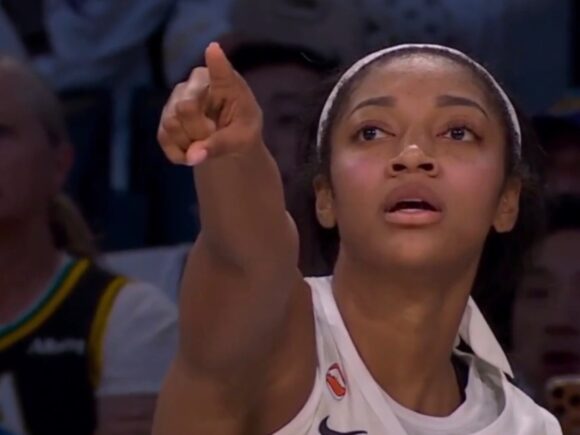 Angel Reese identified him, leading to his ban from all WNBA and NBA games