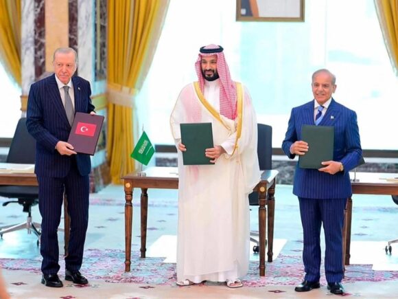 Saudi Arabia, Turkey, and Pakistan are working to establish a joint defense agreement in response to escalating regional security threats