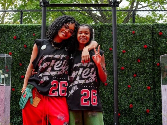 Teyana Taylor dominates Dyckman Basketball with her latest launch. The TEY Foundation’s Full Circle Harlem Moment